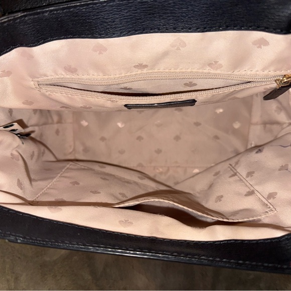 Kate Spade Black Leather Backpack - Picture 4 of 4